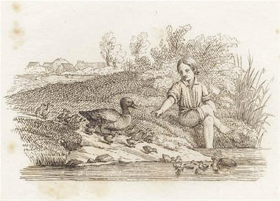 Illustrazione per "Cinquanta favole per bambini" di Hey da Martinus Rørbye