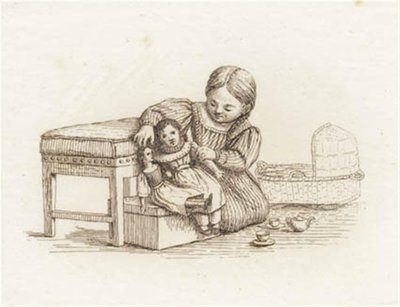 Illustrazione per "Halvhundrede Fabler for Børn" di Hey da Martinus Rørbye