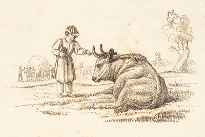 Illustrazione per "Cinquanta favole per bambini" di Hey da Martinus Rørbye