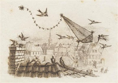 Illustrazione per "Halvhundrede Fabler for Børn" di Hey da Martinus Rørbye