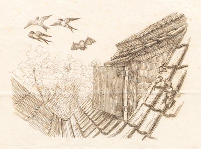 Illustrazione per "Halvhundrede Fabler for Børn" di Hey da Martinus Rørbye
