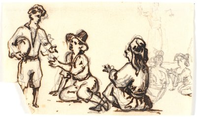 Bozzetti di figure italiane da Martinus Rørbye