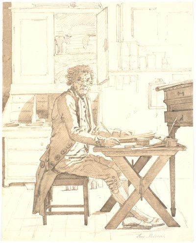 Lo scrivano Jens Melsen da Martinus Rørbye
