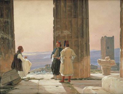 La vista dal Tempio di Atena sull