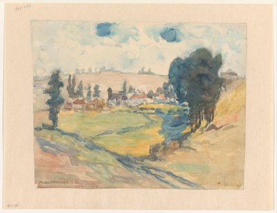 Paesaggio collinare da Martinus van Andringa