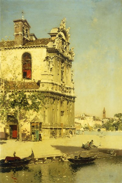 Una vista di Venezia da Martín Rico y Ortega