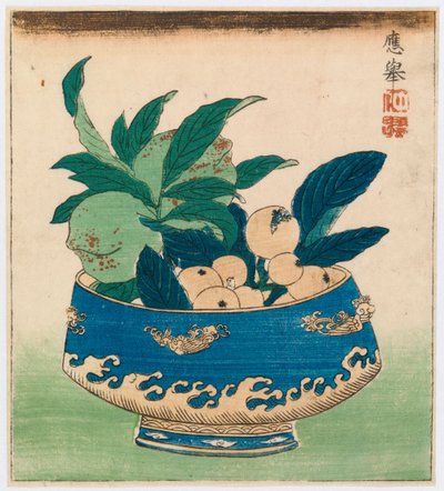 Pesche e nespole del Giappone da Maruyama Okyo