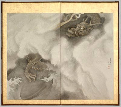 La tigre e il drago: Drago da Maruyama Okyo