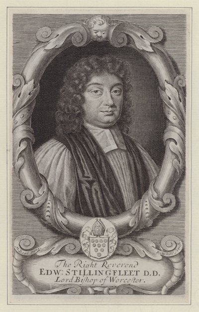 Edward Stillingfleet, vescovo di Worcester (incisione) da Mary (after) Beale