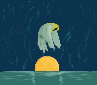 Night Swim, 2016 (digitale) da Mary Ann Smith