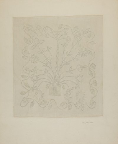 Lino tessuto a mano da Mary C. Davidson