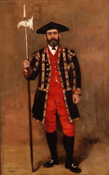 Un alabardiere di Edimburgo da Mary Cameron