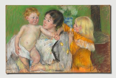 Dopo il bagno da Mary Cassatt
