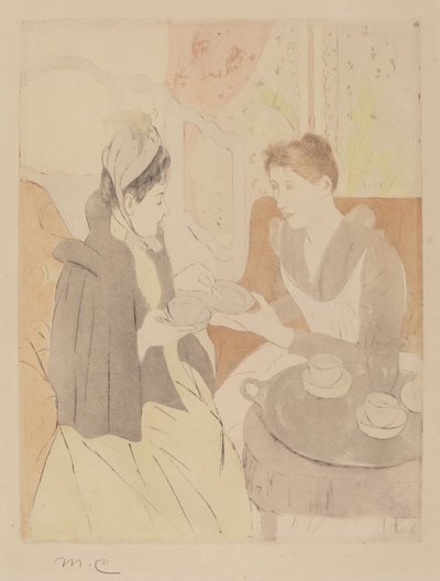 Festa del tè pomeridiana da Mary Cassatt