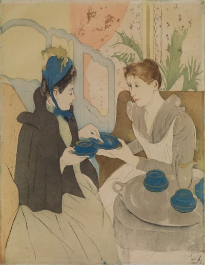 Tè pomeridiano da Mary Cassatt
