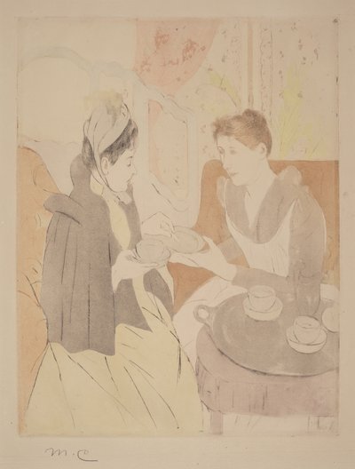 Tè pomeridiano da Mary Cassatt