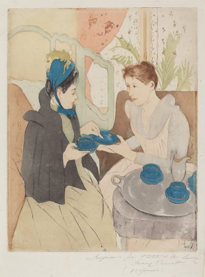 Festa del tè pomeridiana da Mary Cassatt