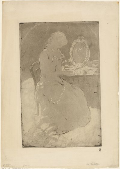 Alla Toeletta da Mary Cassatt