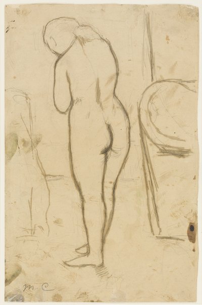 Disegno per "Nudo in piedi da Mary Cassatt