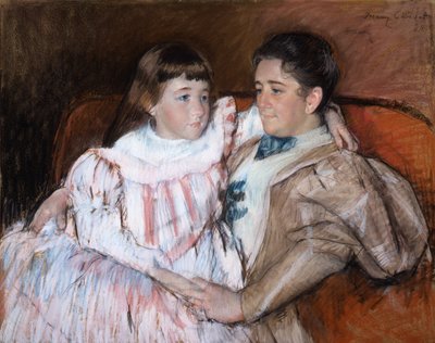 Louisina Havemeyer e sua figlia Electra, 1895 da Mary Cassatt