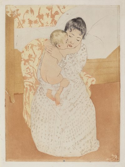 Carezza materna da Mary Cassatt
