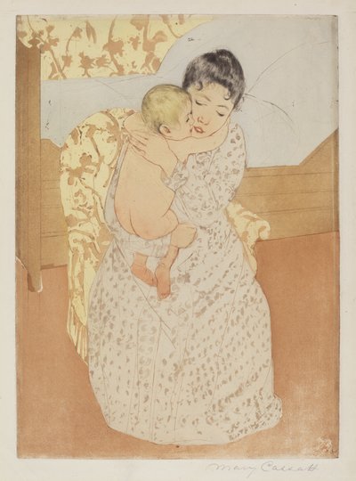Carezza materna, c. 1891 da Mary Cassatt