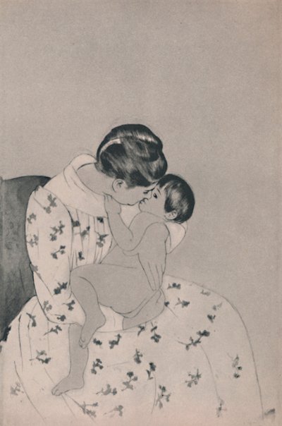 Madre e figlio, c.1890s, 1946 da Mary Cassatt