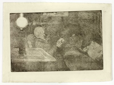 Il Signor e la Signora Cassatt che Leggono da Mary Cassatt