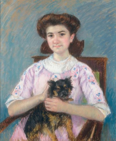 Ritratto di Marie-Louise Durand-Ruel da Mary Cassatt