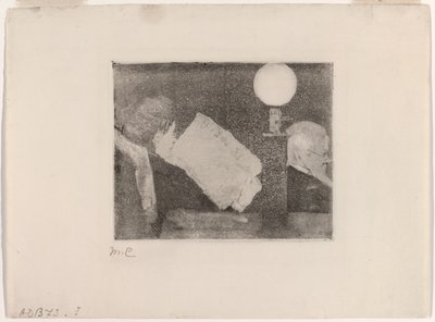 Leggendo il giornale, n. 2 da Mary Cassatt