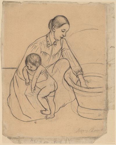 Il bagno [recto] da Mary Cassatt