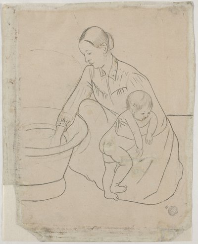Il bagno da Mary Cassatt