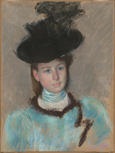 Il cappello nero da Mary Cassatt