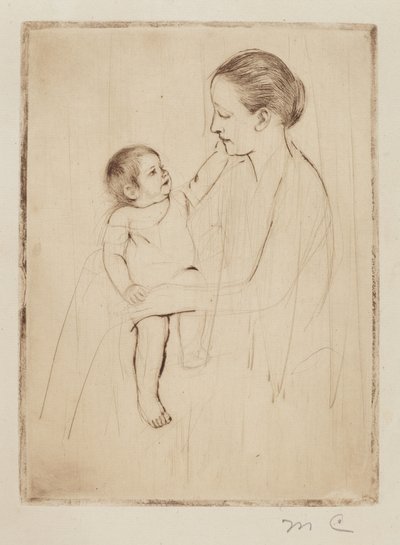 La carezza da Mary Cassatt