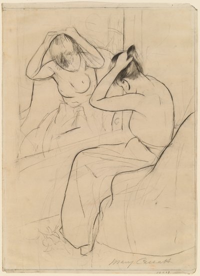 La Coiffure, 1891 da Mary Cassatt