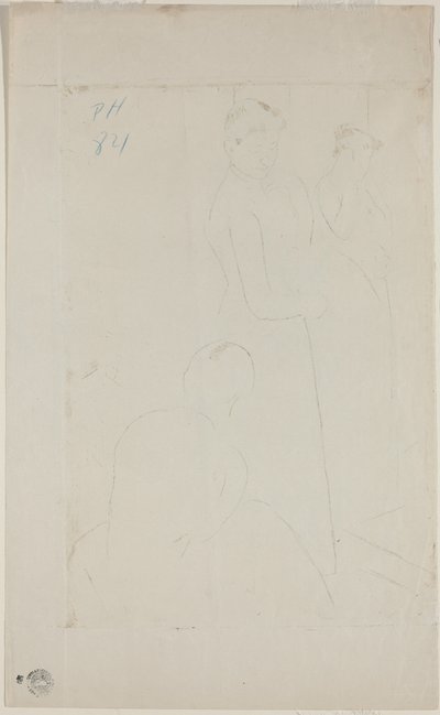 Il Montaggio [verso] da Mary Cassatt