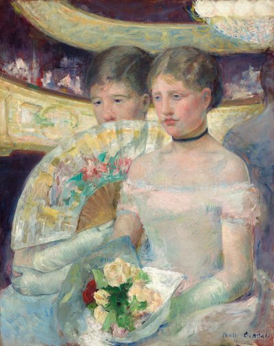 La Loge, c. 1878-1880 da Mary Cassatt