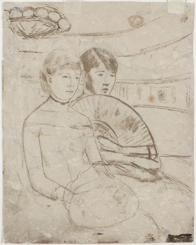 La loggia [verso] da Mary Cassatt