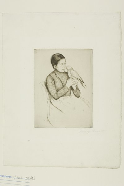 Il pappagallo da Mary Cassatt