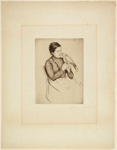 Il pappagallo da Mary Cassatt