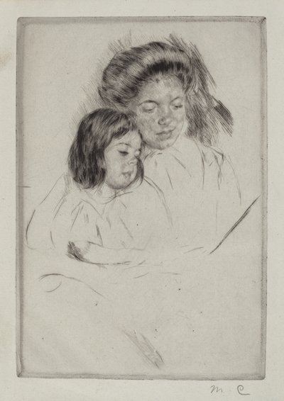 Il libro delle immagini n. 1, c. 1901 da Mary Cassatt
