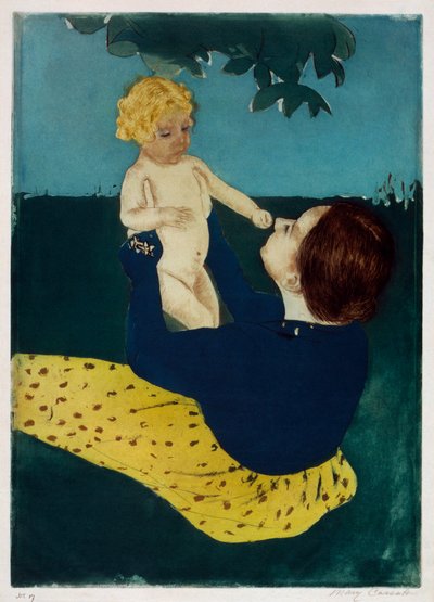 Sotto il castagno, c1898 da Mary Cassatt