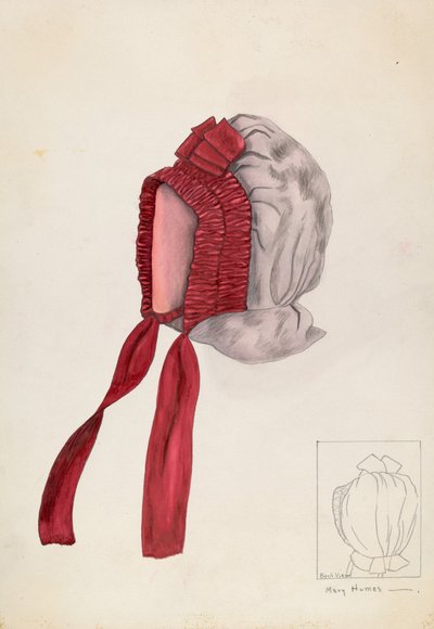Cappello, c. 1937 da Mary E Humes