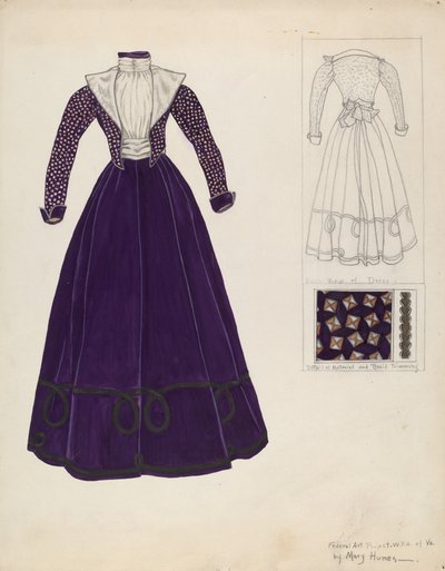 Vestito, c. 1938 da Mary E Humes