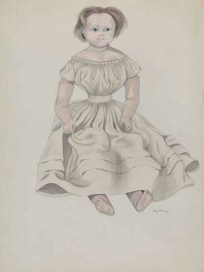 Bambola di cera da Mary E Humes