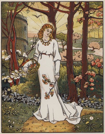 La bella Emilia dal Racconto del Cavaliere di Chaucer da Mary Eliza Haweis