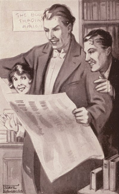 Illustrazione per Kipps di H G Wells da Mary Ellen Edwards
