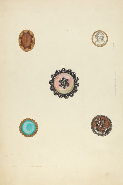 Bottoni, 1935-1942 da Mary Fitzgerald