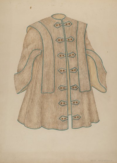 Mantello da sera, c. 1940 da Mary Fitzgerald