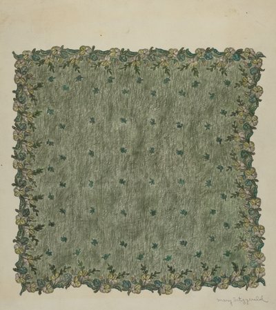 Fazzoletto da sera, 1935-1942 da Mary Fitzgerald